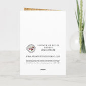 哀悼悔やみや弔慰サンキューカトリック・イエス サンキューカード (裏面)