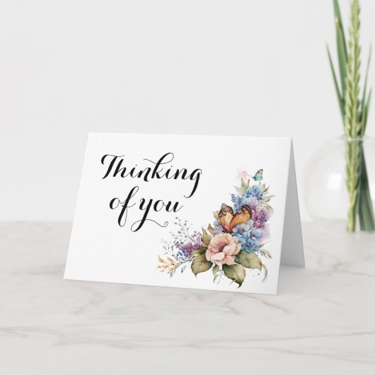 哀悼 お悔やみ あなたを想って 空白 カード (正面)