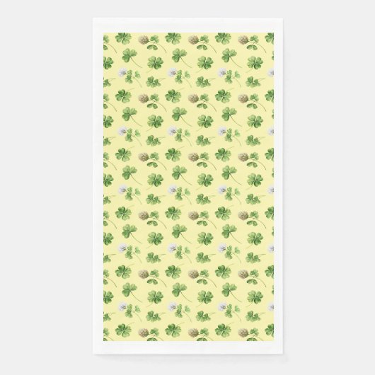 哀歌クローバーペーパーナプキン (正面)