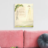 哀歌読の羊飼いの墓誌書 キャンバスプリント (インサイチュ (リビング))