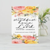 哀歌3:22-23勇気付けられるカード サンキューカード (スタンド正面)