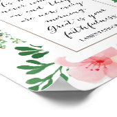 哀歌3:22-23 ポスター (角)