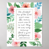 哀歌3:22-23 ポスター (正面)