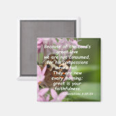 哀歌3:22-23 マグネット (正面/裏面)