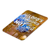 哀歌3:22-23 KJV聖書の聖句 マグネット (左側)