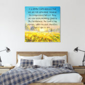 哀歌3:22-24 キャンバスプリント (インサイチュ (寝室))