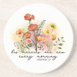 哀歌3:23彼の心は毎朝新しい コースター