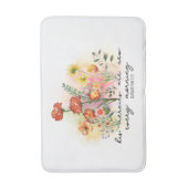 哀歌3:23彼の心は毎朝新しい バスマット (正面縦)