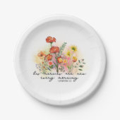 哀歌3:23彼の心は毎朝新しい ペーパープレート (正面)