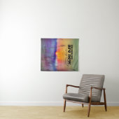 哀歌3:23彼の業は新しい聖書の聖句である タペストリー (インサイチュ(横))