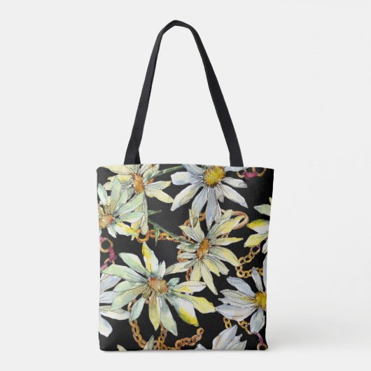 哀歌 3:22 彼の忠実な愛は決して終わらない トートバッグ (裏面)