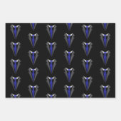 品のある紳士 ラッピングペーパーシート (正面2)