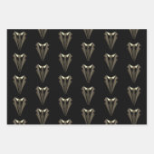 品のある紳士 ラッピングペーパーシート (正面3)