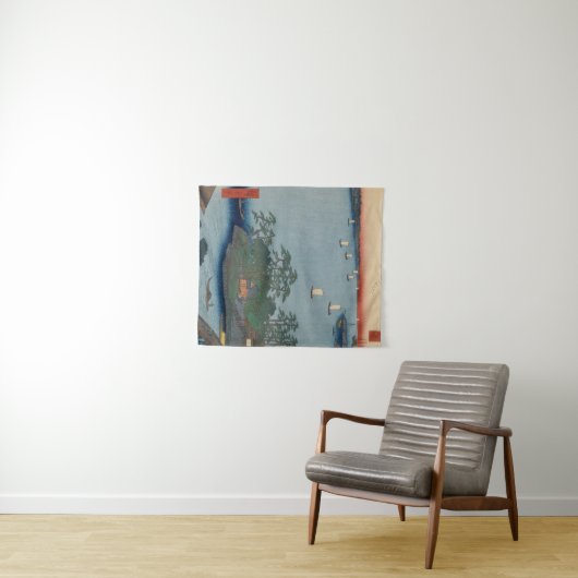 品川すさきヴィンテージ浮日本の世絵 タペストリー (インサイチュ(横))