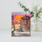 品川トラベ日本のルポスター ポストカード (スタンド正面)