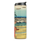 品川市:ヴィンテージウッドブロックプリント タンブラー (回転左)