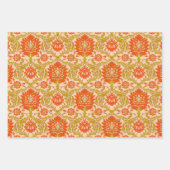 品揃えカラーダマスクプリントラッピング紙 ラッピングペーパーシート (正面)