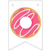 品揃えドーナツ バンティングフラッグ (第2の旗)