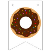 品揃えドーナツ バンティングフラッグ (第1の旗)