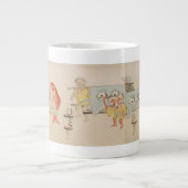 品揃えヴィンテージ日本の妖怪 ジャンボコーヒーマグカップ (正面)