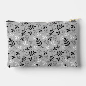 品揃え離れパターン白黒 アクセサリーポーチ (裏面)