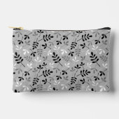 品揃え離れパターン白黒 アクセサリーポーチ (正面)