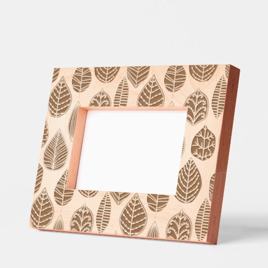 品揃え離れ レーザー彫刻フレーム (左)