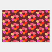 品揃え24A of Valentine ラッピングペーパーシート (正面3)