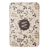 品揃葉え金ゴールド参照Crmポートパーソナライズされた(P) バスマット (正面縦)