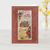 品種とノベルティ カード (黄色い花)