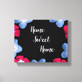 品種モデルブラックピンク キャンバスプリント