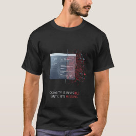 品質が欠けていると初めて目立つソフトウェア Tシャツ