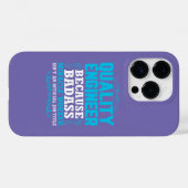 品質エンジニおもしろいア引用文、品質エンジニア Case-Mate iPhoneケース (裏面 (横))