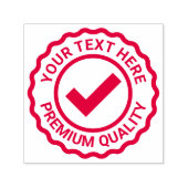 品質カスタム承認チェックマークシール セルフインキングスタンプ (デザイン)
