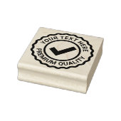 品質カスタム管理チェックマークシール ラバースタンプ (スタンプ)