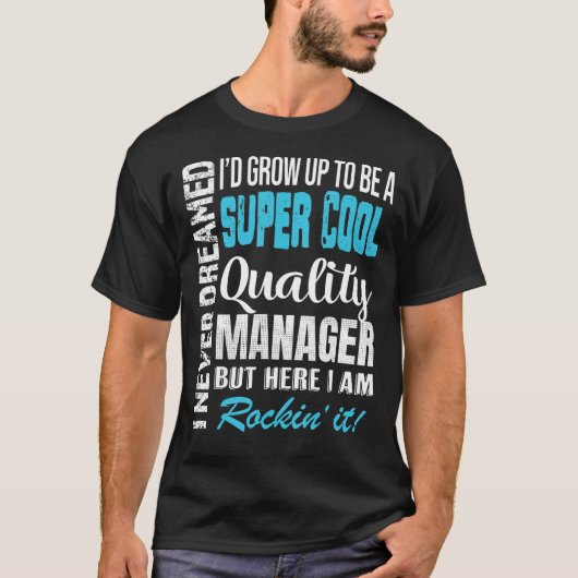 品質マネージャの評価 Tシャツ (正面)