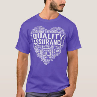 品質保証ハート Tシャツ