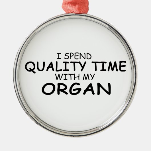 品質時機 メタルオーナメント (正面)