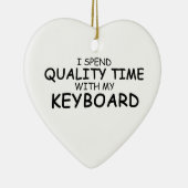 品質時間キーボード セラミックオーナメント (右)