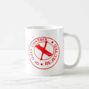 品質管理の棄却物 コーヒーマグカップ