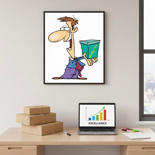 品質箱を持つこと ポスター