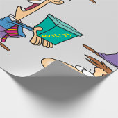 品質箱を持つこと ラッピングペーパー