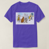 品質荷車を引く Tシャツ (デザイン正面)