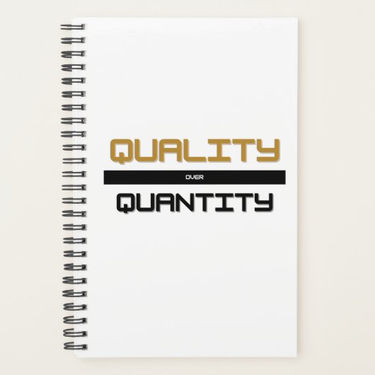 品質/数量プランナー プランナー手帳 (正面)