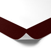 哲学おもしろい深い皿ピザ ポスター (角)