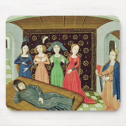 哲学およびムーサ マウスパッド (正面)