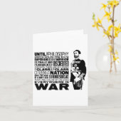 哲学がHeile Selie War Speechレゲエになるまで カード (黄色い花)