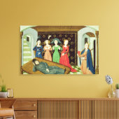 哲学とミューズ キャンバスプリント (インサイチュ (リビング))