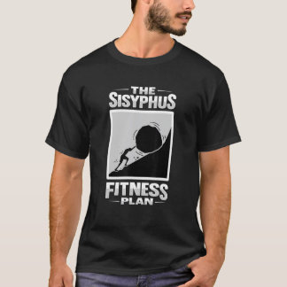 哲学のデザインSisyphus Philosophy Studden Tシャツ