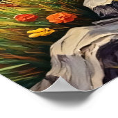 哲学のパーチ：ビッグフットと鹿 ポスター (角)